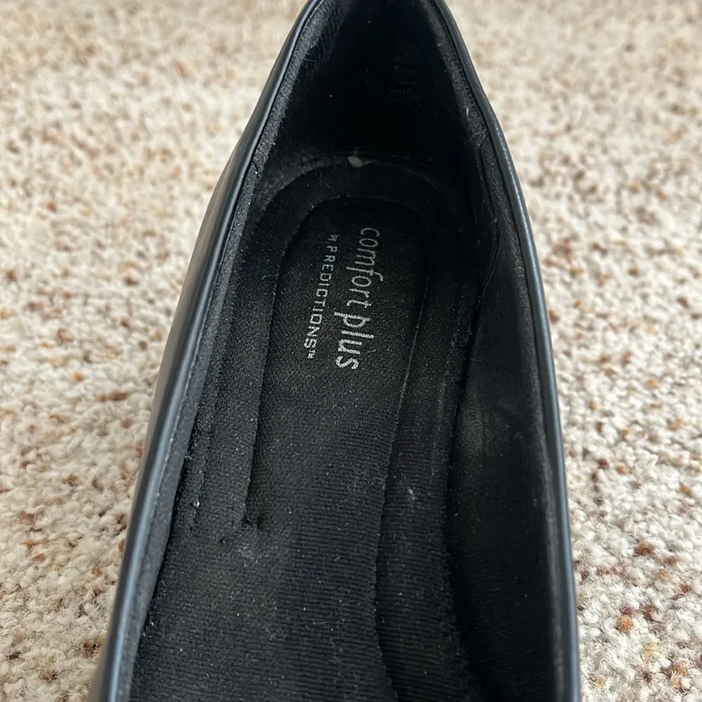 predictions black comfort plus low heels